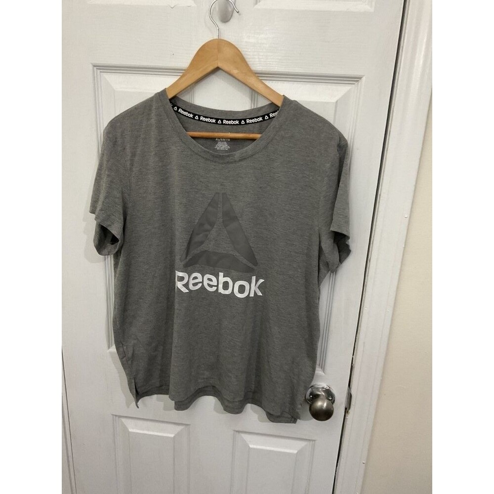 Reebok Grey Logo T-Shirt
